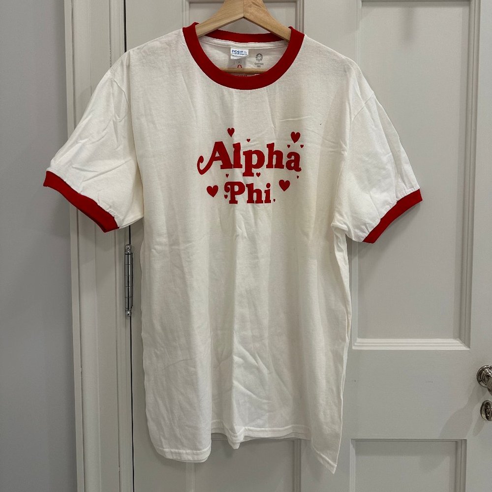 Alpha Phi Sorority T-Shirt (L)